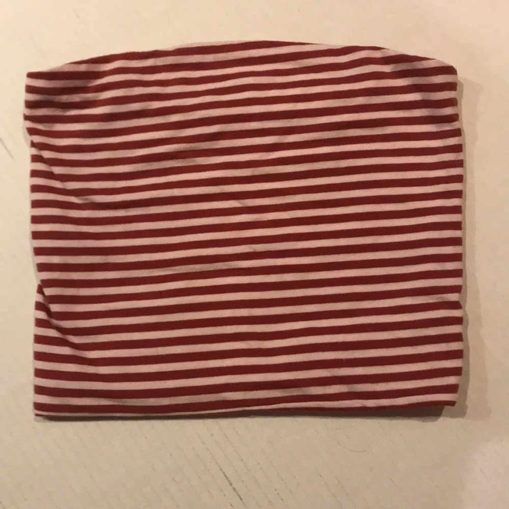 Brandy Melville striped tube top